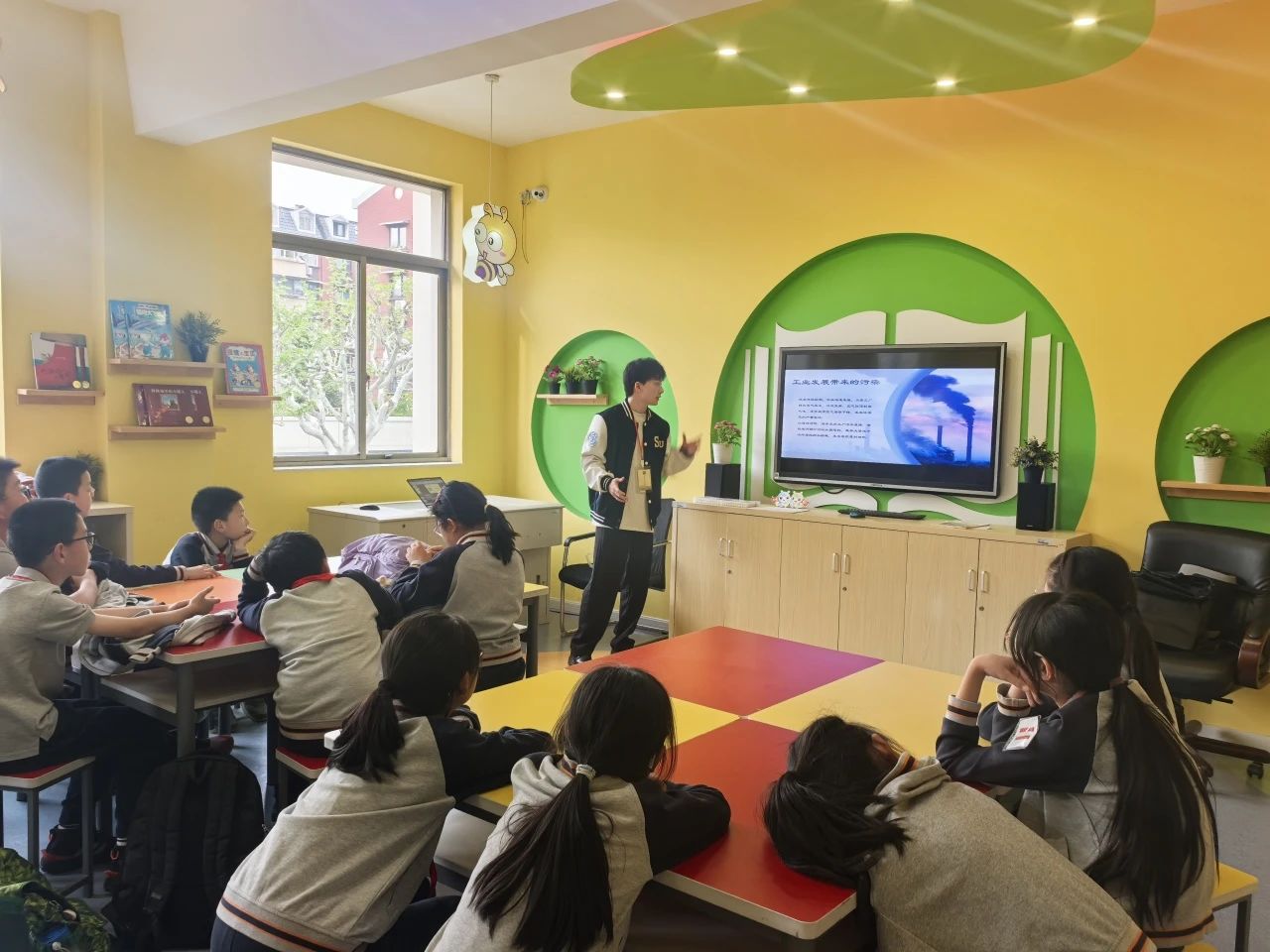 携手润桃李，筑梦向未来 | 必赢官网与华坪小学结对共建生态文明建设系列宣讲第一期顺利举行