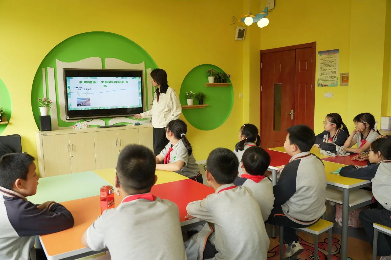 携手润桃李，筑梦向未来 | 必赢官网与华坪小学结对共建生态文明建设系列宣讲第二期顺利举行